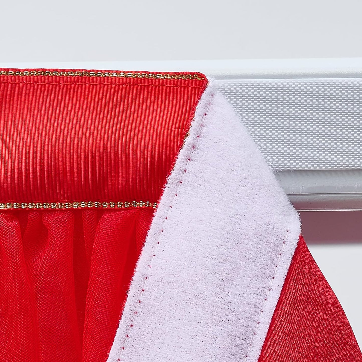 Suppromo 6ft Red Tulle Table Skirt Tutu Table Skirts for Rectangle or Round Tables Red Table Clothes for Christmas Baby Shower Birthday Party Buffet Banquet Decorations(L6(ft)*H 30in)