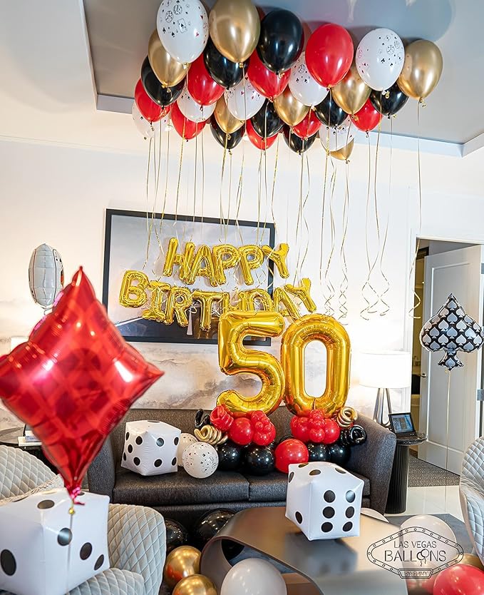 Gold Number 40 Balloon 40 inch, 40 Number Balloons, 40th Gold Birthday Decorations, 40 Year Old Women Men Golden Party Supplies