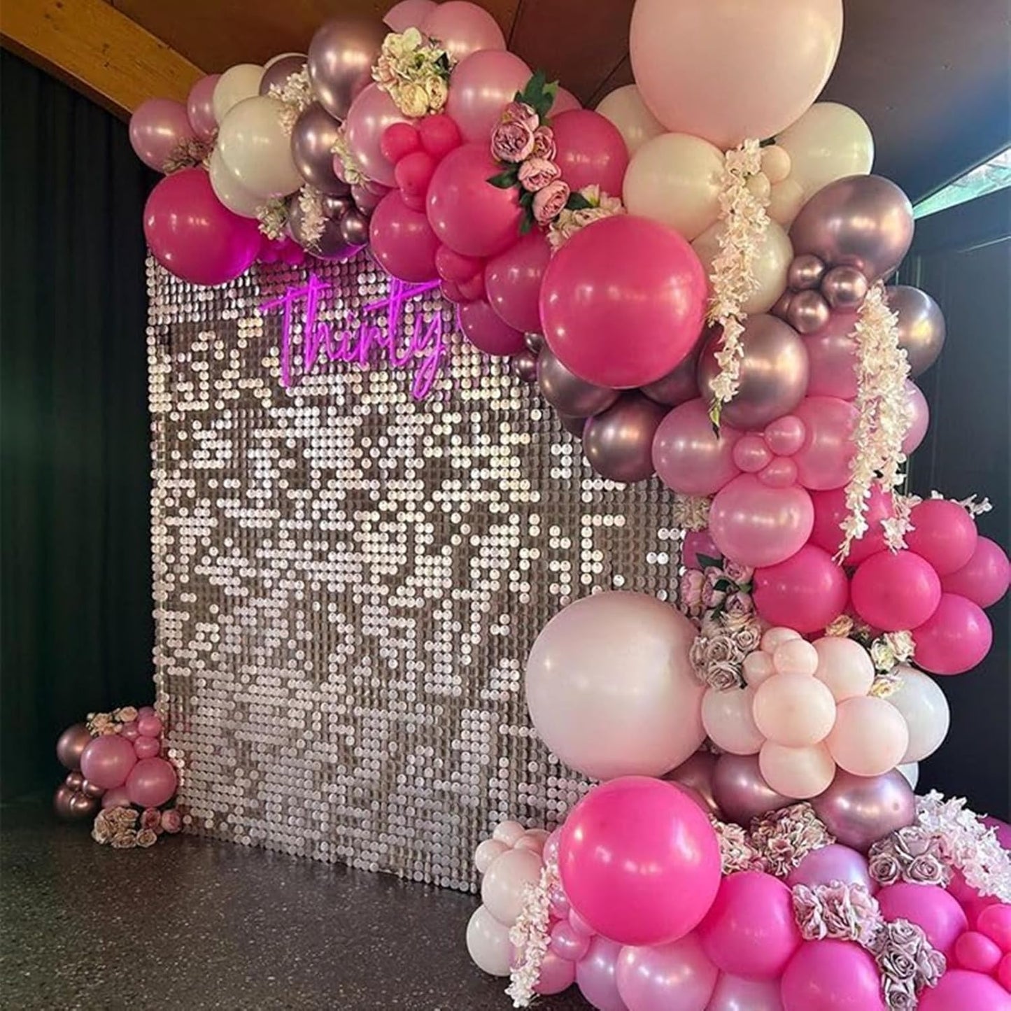 Pink Balloons Hot Pink Balloons Metallic Light Pink Balloons 50pcs 12inch Pastel Pink Helium Latex Balloons Pink Confetti Chrome Pink Balloon Princess Birthday Party Decorations Bride Wedding