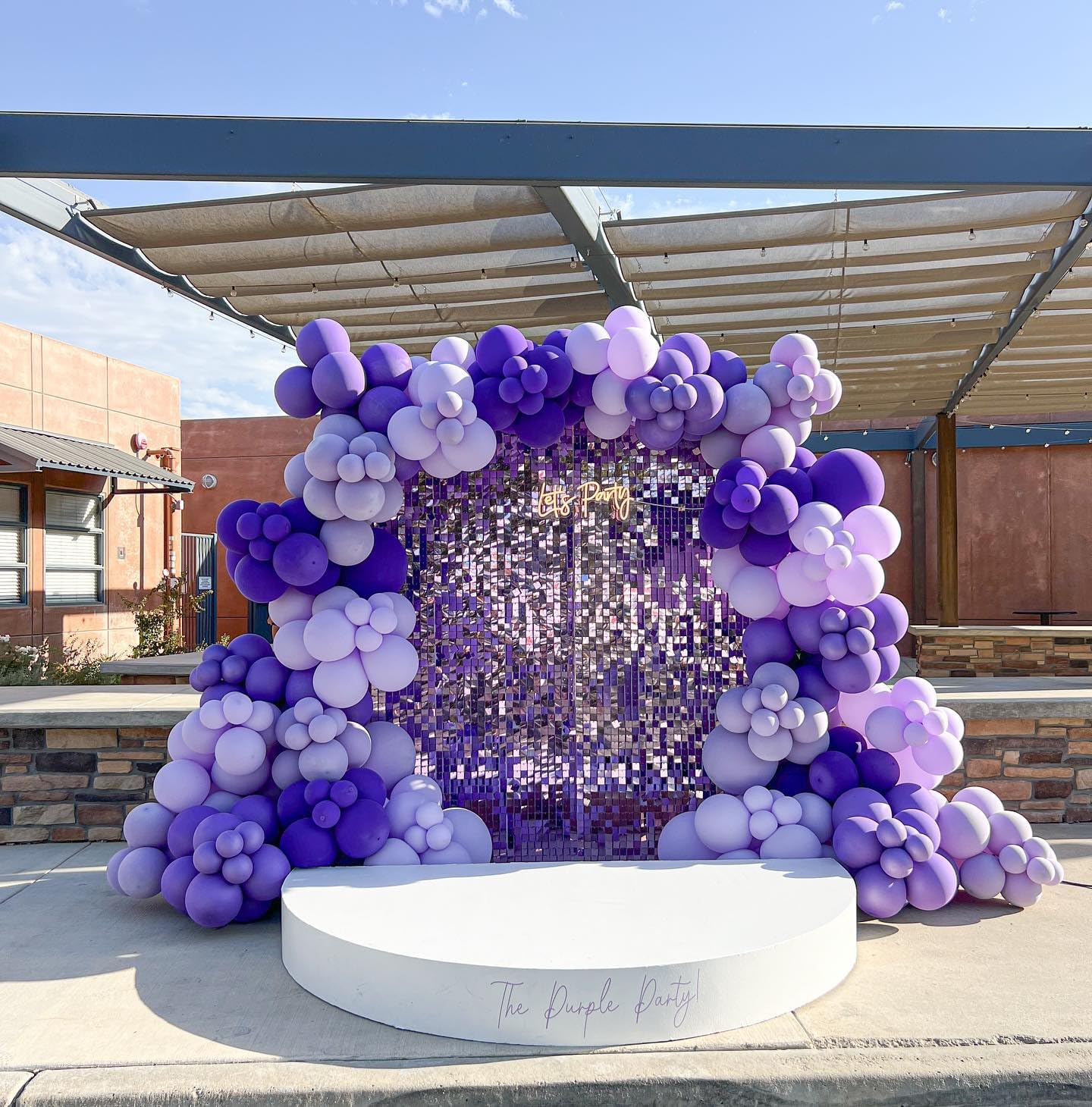 146Pcs Purple Balloons Garland Arch Kit - 5 10 12 18 inch Lavender Dark Purple Metallic Latex Balloons for Butterfly Baby Shower Birthday Wedding Princess Party Decorations