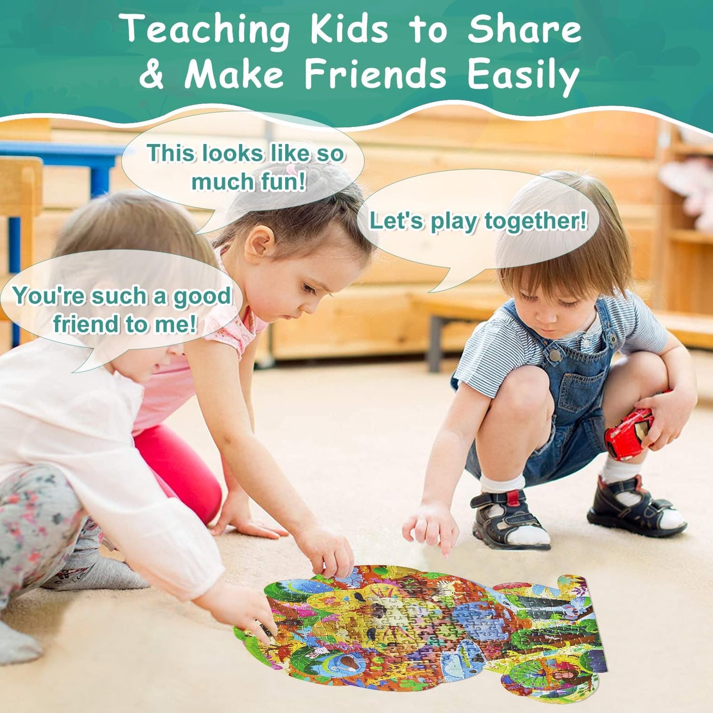 Animal Puzzles for Kids Ages 6-8 200 Piece Lion Jigsaw Puzzles Unique Animal Shape Floor Puzzle Ages 8-10 Learning Educational Toys Birthday Gift for Boys Girls Ages 10-12
