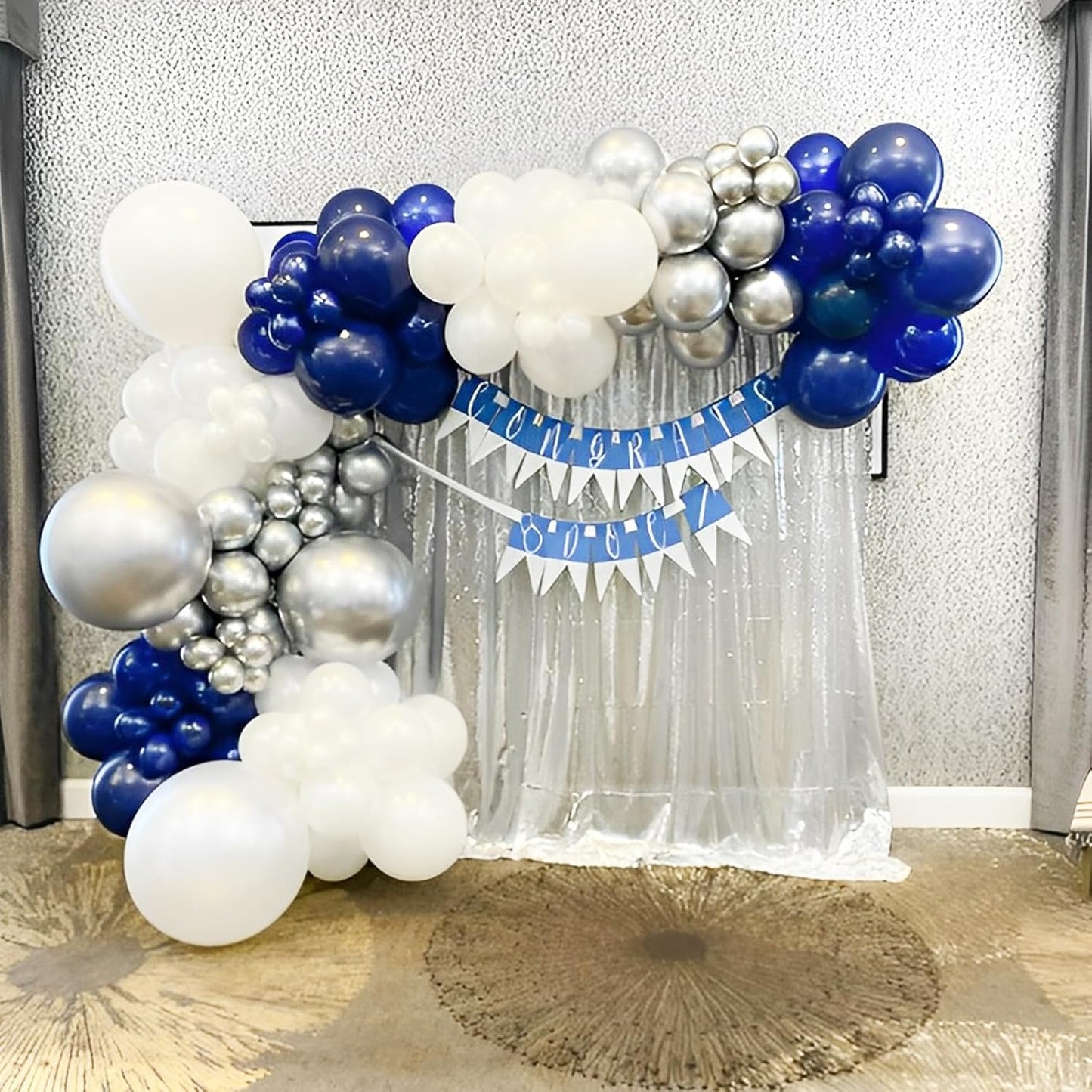 Navy Blue Balloons, 66pack 12inch Dark Blue Latex Party Balloons for Graduation, Wedding, Birthday, Baby Shower, Gender Reveal, Anniversary Party Decorations