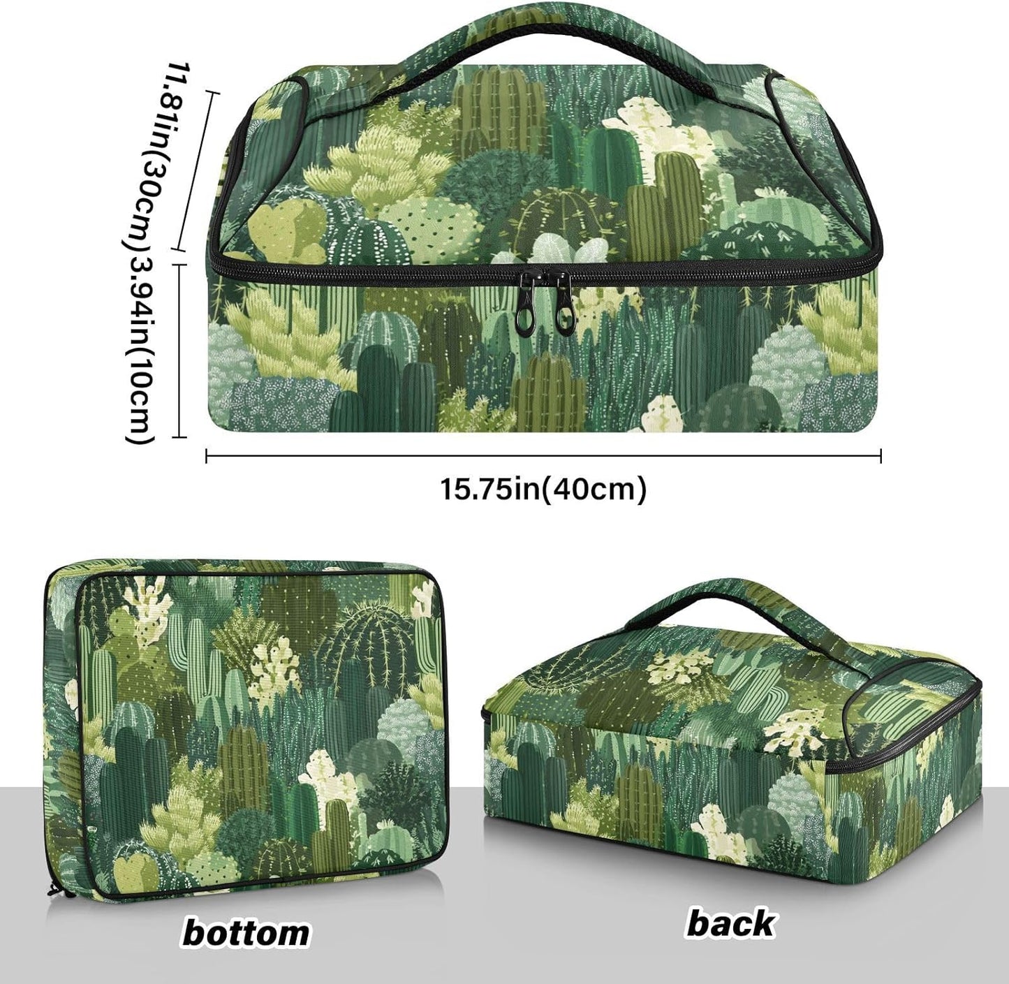 Casserole Carriers for Hot or Cold Food Reusable Casserole Dish Carrier Insulated Thermal Large Capacity Durable Perfect for Party Camping Family Gatherings Yellow Fish
