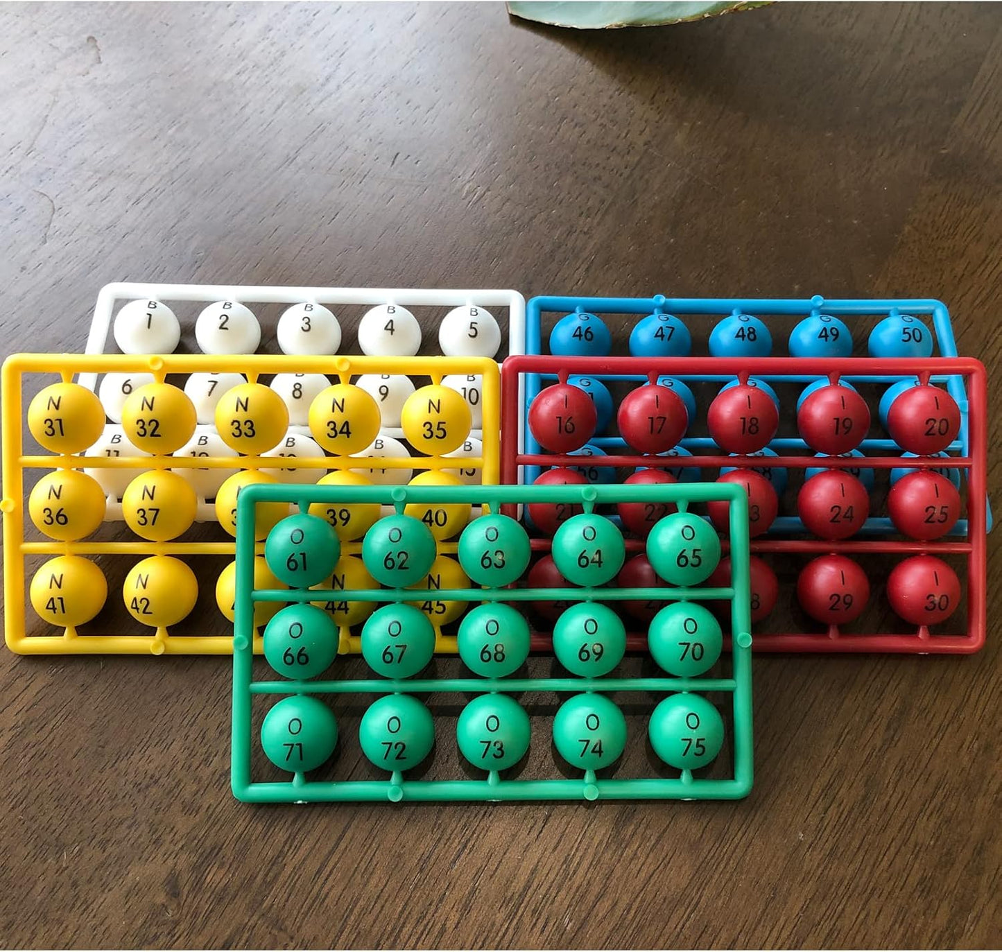 Yuanhe Deluxe Bingo Game Set-Includes Metal Cage,500 Colorful Bingo Chips,100 Bingo Cards,75 Colored Balls,Plastic Masterboard,Great for Large Groups,Parties …