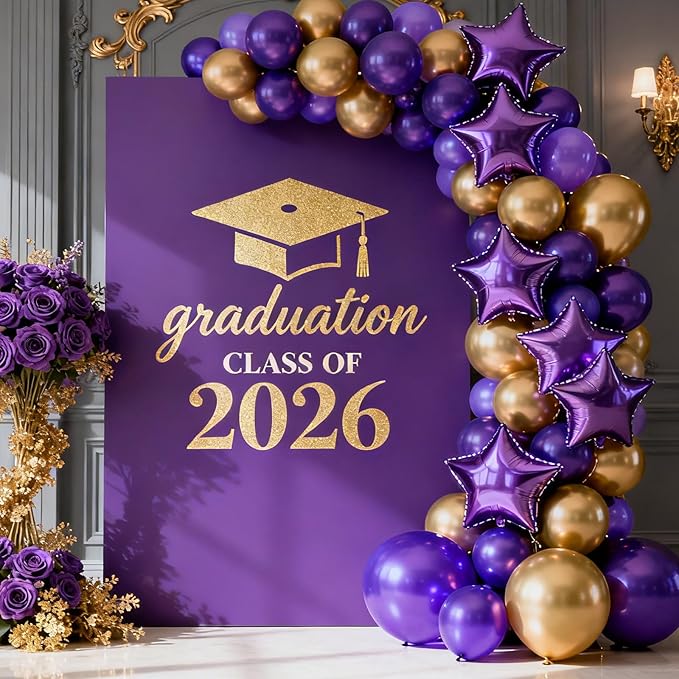Patimate Dark Purple Balloons 100 Pack 12 Inch Dark Purple Latex Balloons for Birthday Baby Shower Graduation Anniversary Bachelorette Butterfly Party Decorations Arch Garland