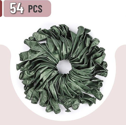 Mr. Pen- Metallic Balloons, 12 Inch, 54 Pack, Metallic Green Balloons