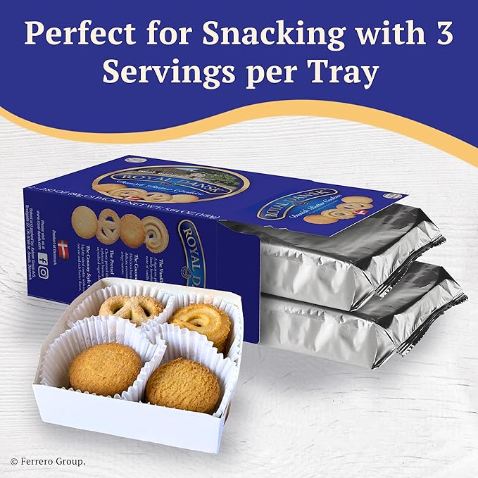Royal Dansk Cookies 5.64oz Butter Cookies (Pack of 2)