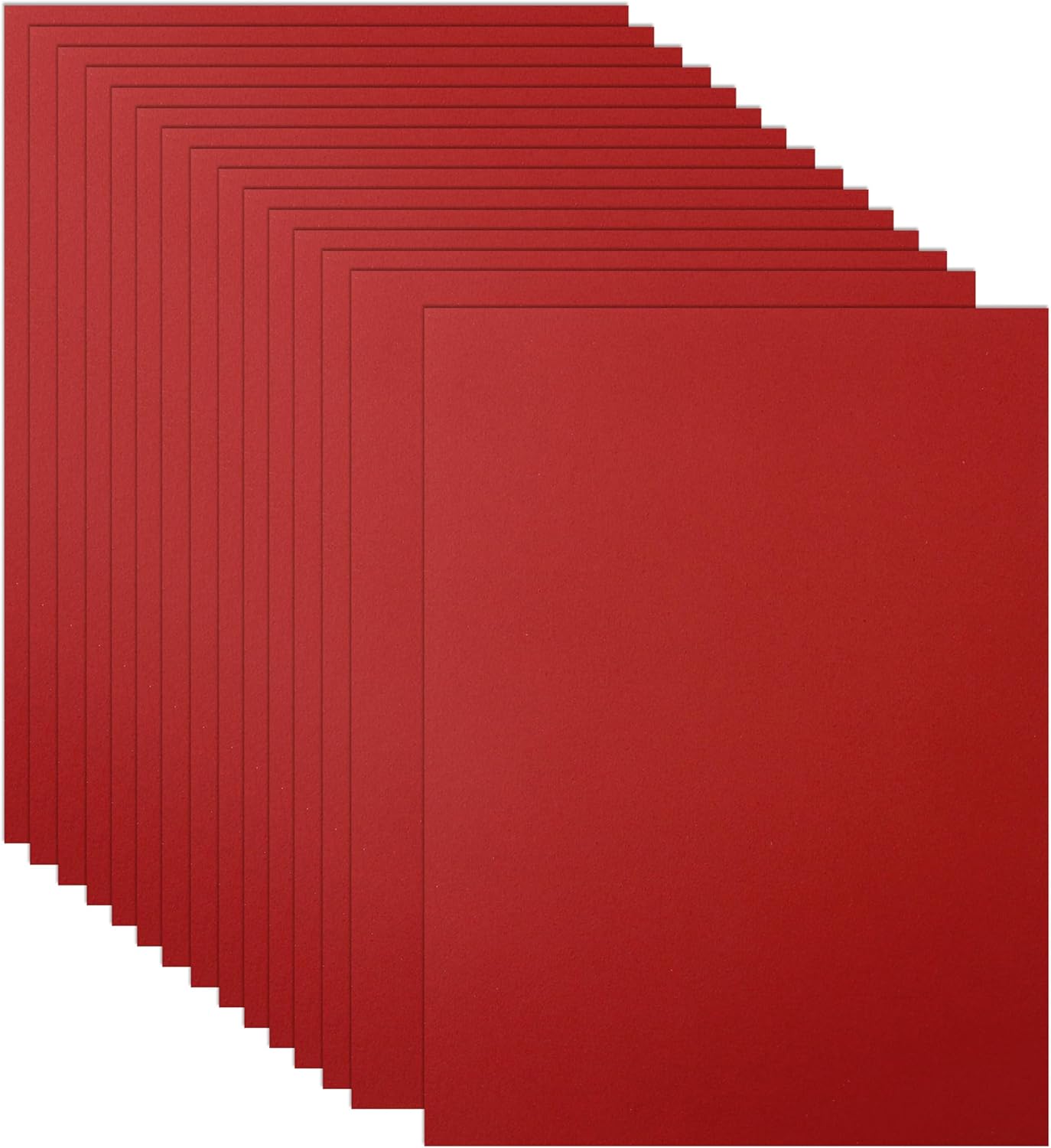 32 Sheets Red Cardstock 8.5 x 11 Anniversary Card, 80lb Heavyweight Dark Red Card Stock for DIY Cards Making, Wedding Invitations, Thank You Cards, Birthday Decorations