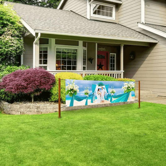 Custom Banners and Signs Personalized Banner Custom Photo/Text Banner Customize Banners for Parties Business Birthday Outdoor/Indoor（12'x4'）