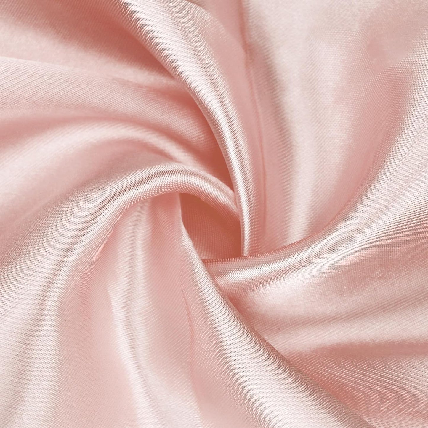 Bailarina 120 Pack Rose Gold Satin Napkins,17x17 Inches Wedding Napkins Square Soft Silky Table Napkins Bulk Decorative Elegant Cloth Napkin for Party Decoration, Banquet,Wedding,Graduation