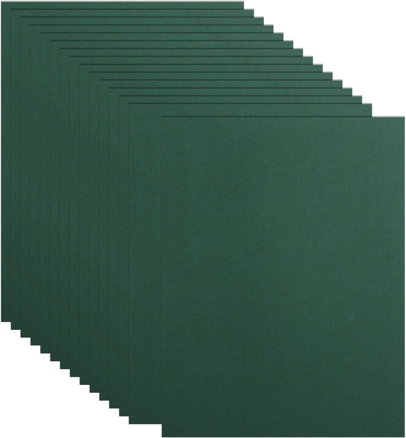 32 Sheets Dark Green Cardstock 8.5 x 11 Certificate Paper, 80lb Heavyweight Green Card Stock for Christmas, DIY Card Making, Invitations, Greeting Cards, Party Decorations