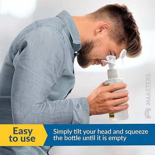 BPA Free Portable Eye Wash Station OSHA Compliant - Wall-Mounted First Aid Eye Wash Kit w/Mirror & 2X 16oz Empty Bottles - No Eye Wash Solution Included - Emergency Eyewash - Set of 2