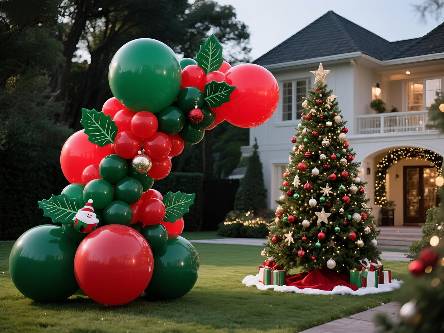 Red Balloons 145pcs Different Sizes 5in 10in 12in 18in Red Latex Balloon Helium Arch Kit Garland for Graduation Wedding Valentines Day Baby Shower Birthday Party Decoration