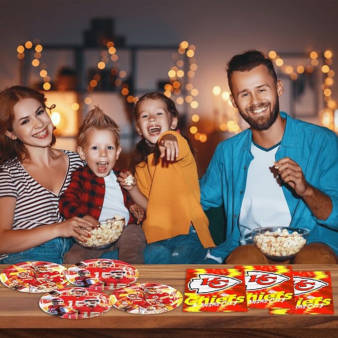 40Pack Kansas Party Supplies include 20 plates, 20 napkins for The Kansas birthday party decoration