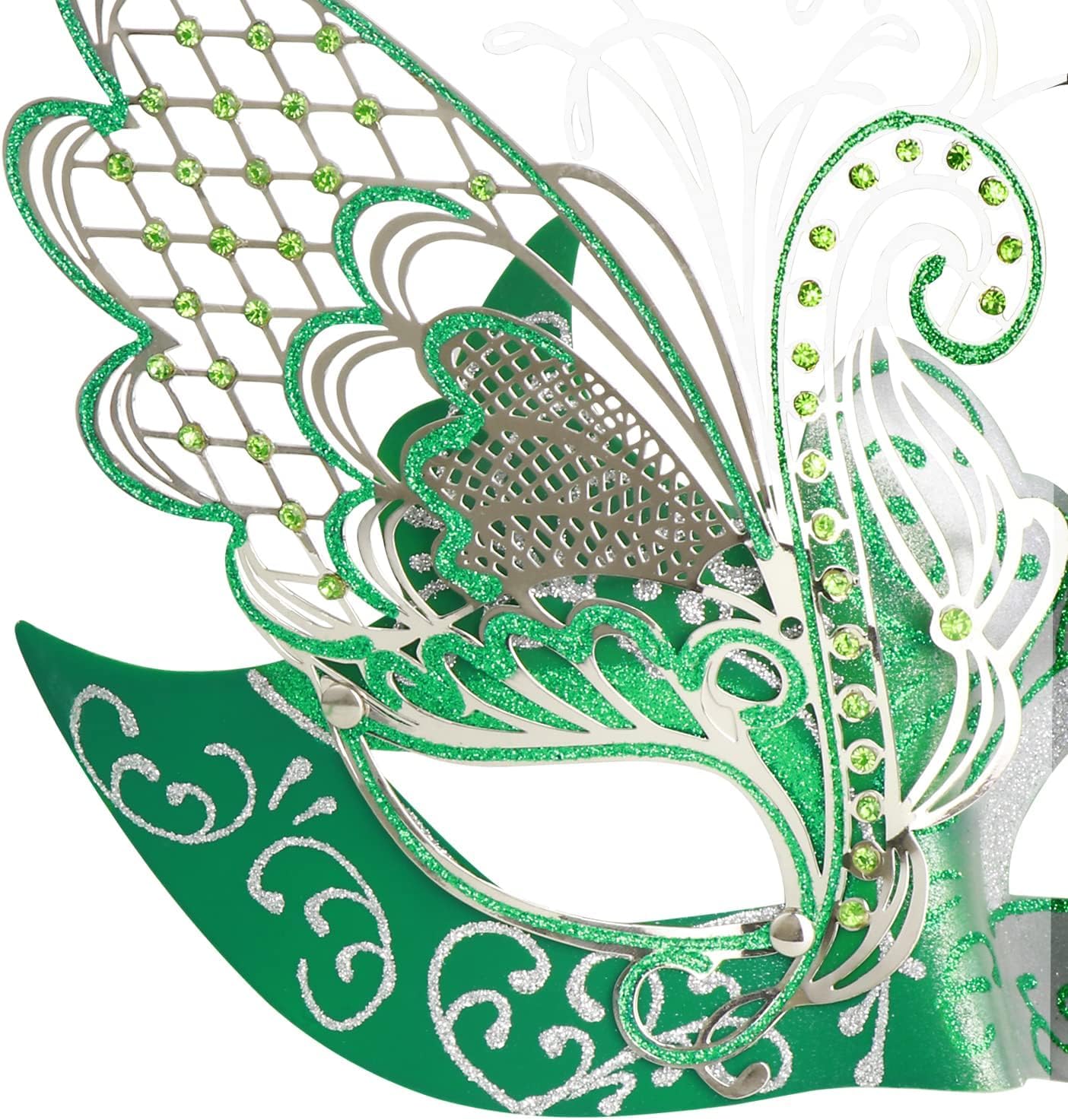 Mysterious Venetian Butterfly Lady Masquerade Halloween Party Mask Evening Prom Ball Mask Bar Costumes Accessory