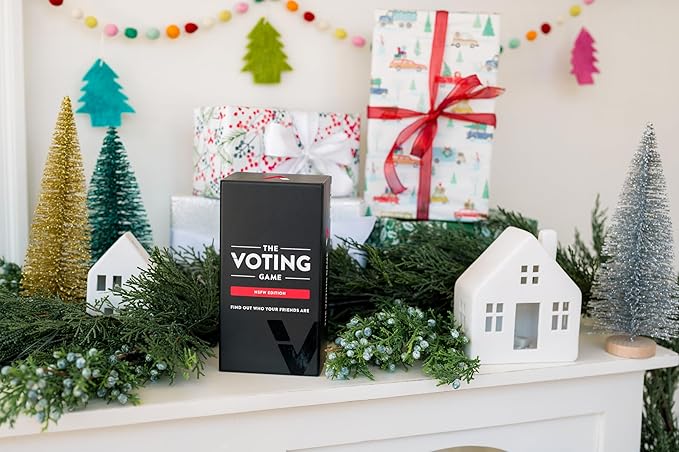 The Voting Game After Dark Edition - The Hilarious Adult Party Card Game About Finding Out Who Your Friends are - Perfect for College Students, Fun Parties and Board Games Night with Your Group