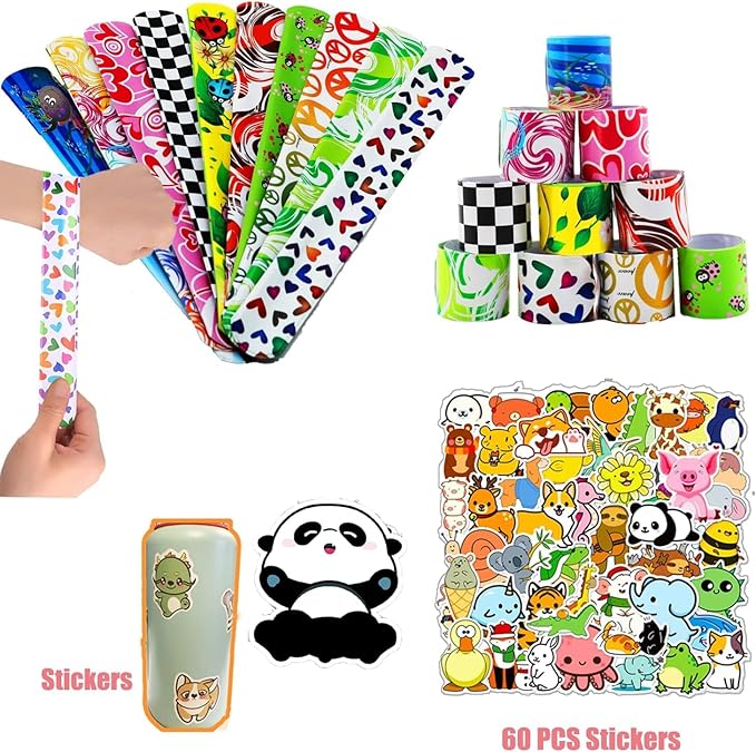 126 Pcs Party Favors for Kids, Treasure Box Toys for Classroom, Prize Box Toys for Kids, Goodie Bags Stuffers, Pinata Filler, Treasure Chest Fidget Birthday Gifts Stocking Stuffers