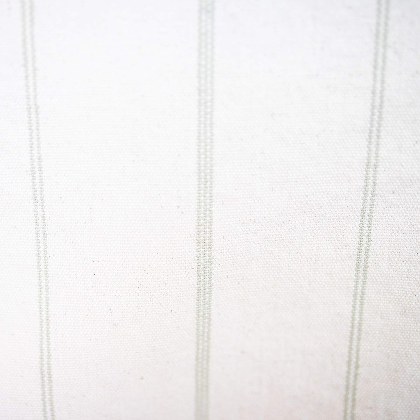 60x120 in Cotton Linen Tablecloth – Rectangular Dining Table Cover with Elegant Pattern for Kitchen, Weddings, Parties, Picnic and Everyday Decor – Green Stripe/Natural