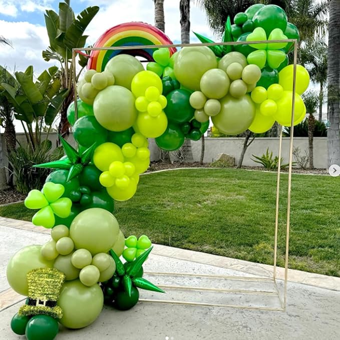 Lime Green Balloons 12 inch, Lime Green Latex Balloon 50pcs Party Balloons for Baby Shower Dinosaur Jungle Halloween Birthday Party Decorations