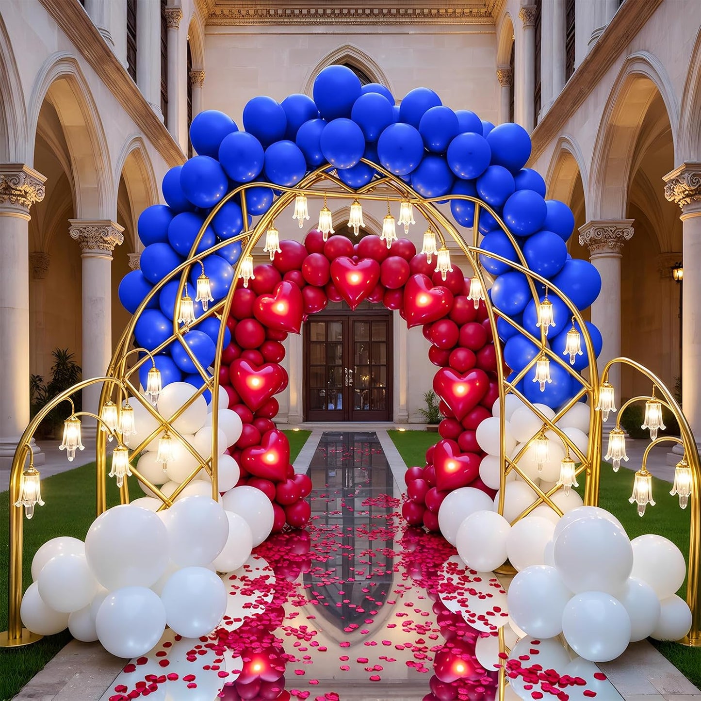 Royal Blue Balloons 100 Pack 12 Inch Blue Latex Balloons for Graduation Baby Shower Wedding Birthday Party Decorations