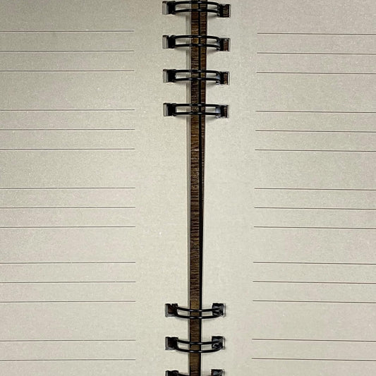 Wooden Rustic Guest Book with 110 Pages Lined 11" x 8.7"