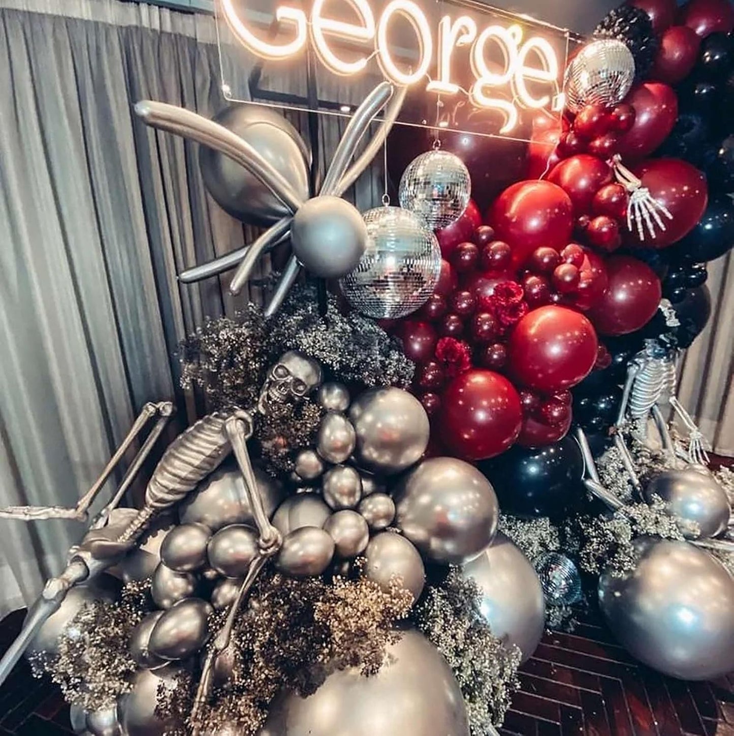 10pcs 18 inch Metallic Silver Balloons, Thick Latex Chrome Helium Balloons for Birthday Family Party Wedding Party Baby Shower Decoration Supplies
