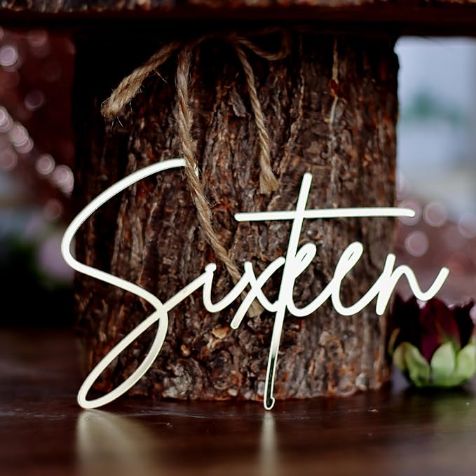 Custom Acrylic Cake Name Sign – Personalized Mirrored Name Plaque Cake Topper, Premium Acrylic Cake Letters Decoration for Birthday, Wedding, Baby Shower