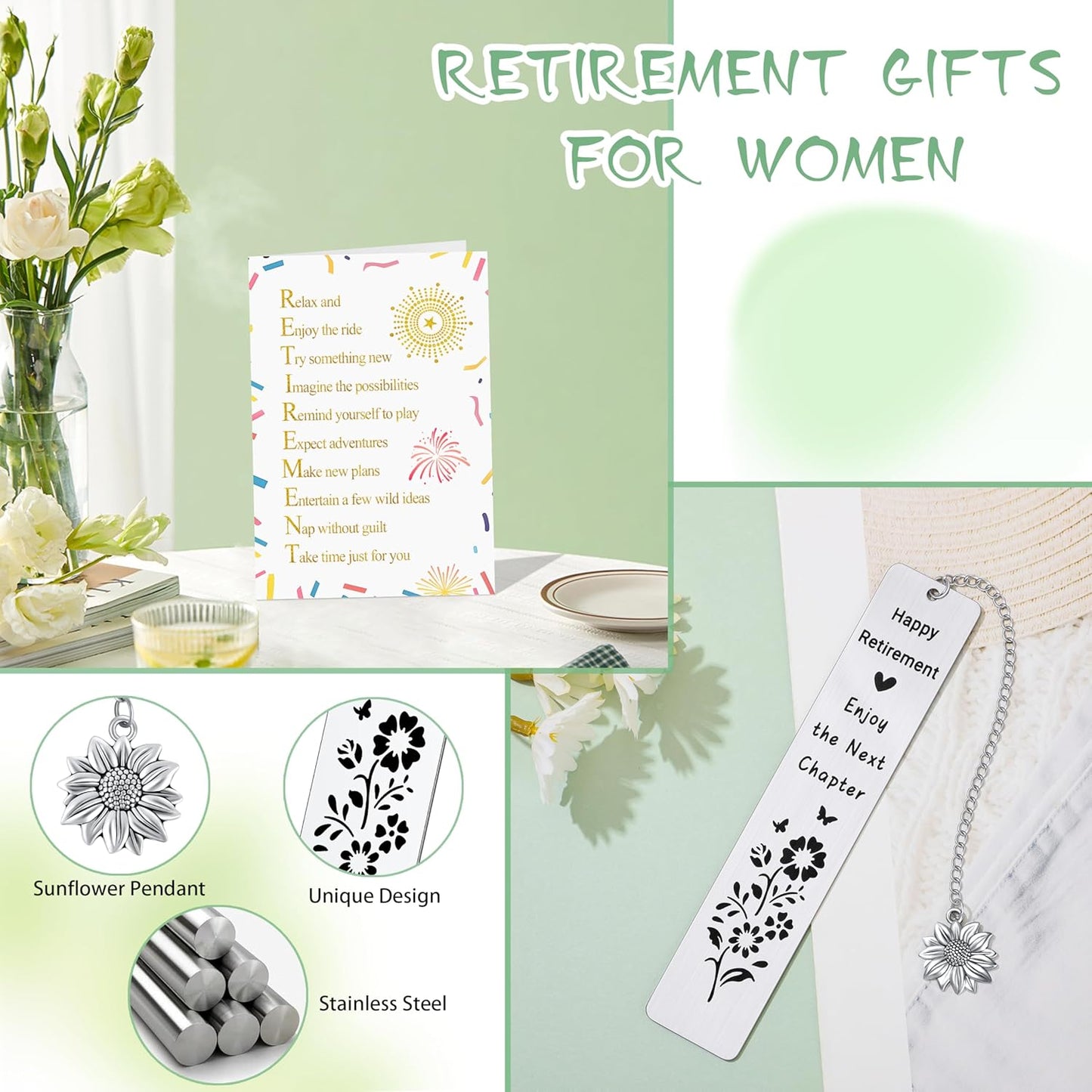 Retirement Gift for Woman, 2025 Cool Retired Gifts for Teacher Nurse Boss Coworker Best Friend, Unique Retirement Gifts for Women, Retired Gift Ideas Christmas Gifts