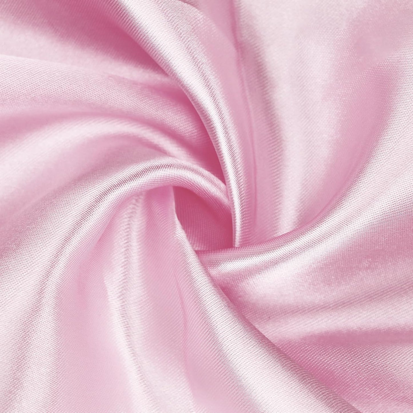 Bailarina 40 Pack Pink Satin Napkins,17x17 Inches Wedding Napkins Square Soft Silky Table Napkins Bulk Decorative Elegant Cloth Napkin for Party Decoration, Banquet,Wedding,Graduation