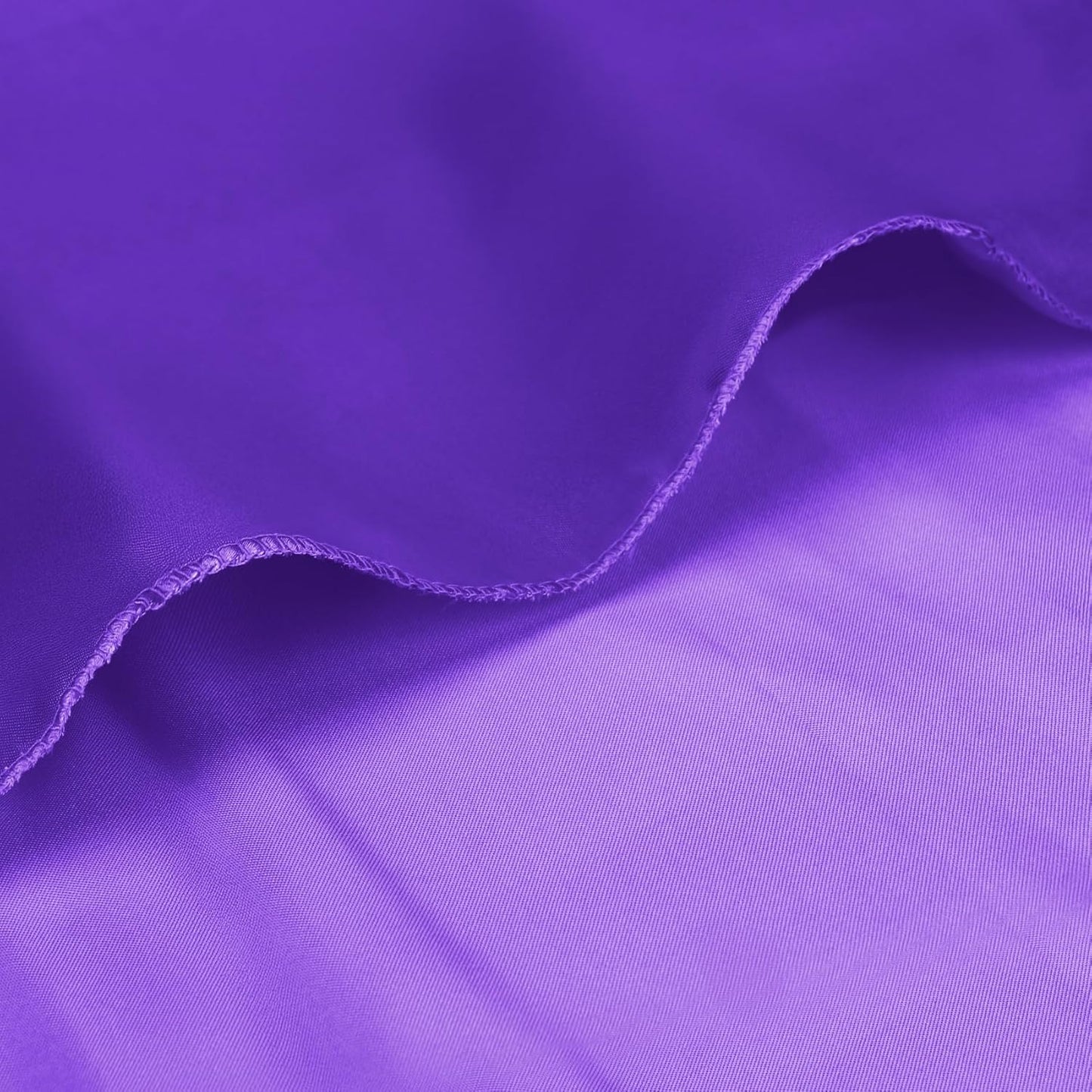Bailarina 80 Pack Purple Satin Napkins,17x17 Inches Wedding Napkins Square Soft Silky Table Napkins Bulk Decorative Elegant Cloth Napkin for Party Decoration, Banquet,Wedding,Graduation