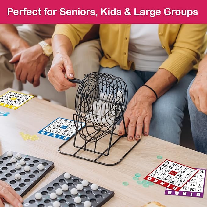 Cardiva Bingo Cards, 500 Unique Bingo Sheets (5 Colors, 4x4) – Disposable or Reusable Paper Bingo Cards for Large Groups, Parties, Classrooms, Events & Senior Game Nights – Tear-Off Pad-Bound Design