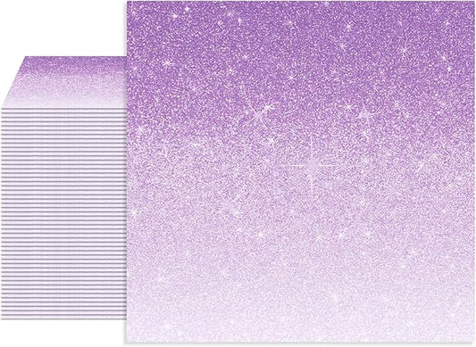 40PCS Ombre Purple Party Supplies Gradient Pastel Purple Napkins Cocktail Napkins Disposable Napkins for Girl Woman Lavender Sprinkle Wedding Birthday Anniversary Party supplies