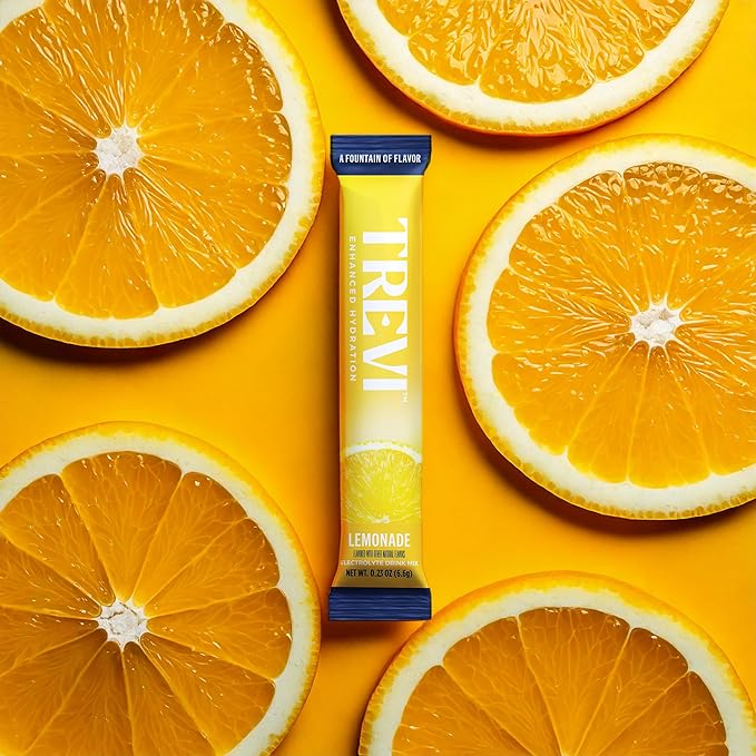 TREVI™ Sugar Free Electrolytes - Drink Mix Hydration Powder Packets - 8 Count - Lemonade