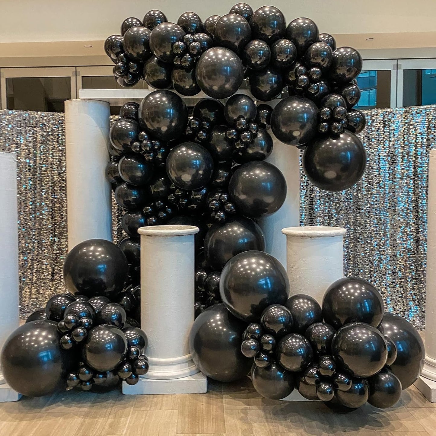 Black Balloons, 66pack 12inch Black Latex Party Balloons for Graduation, Wedding, Birthday, New Year, Baby Shower, Anniversary, Holiday Party Decorations