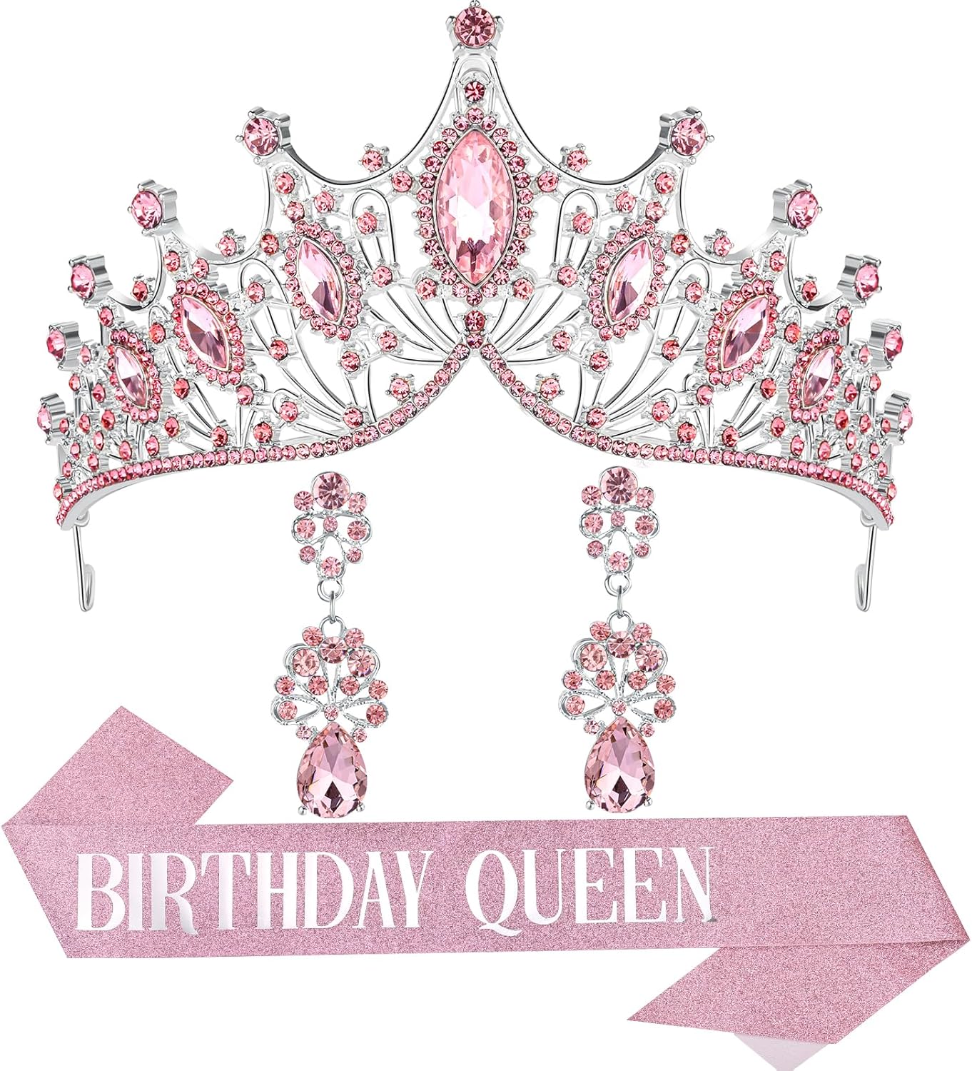 princess tiara，birthday princess gold crown for women，prom queen sash and tiara set， gothic tiaras，belle girl aurora crowns， princess adult woman, black swan