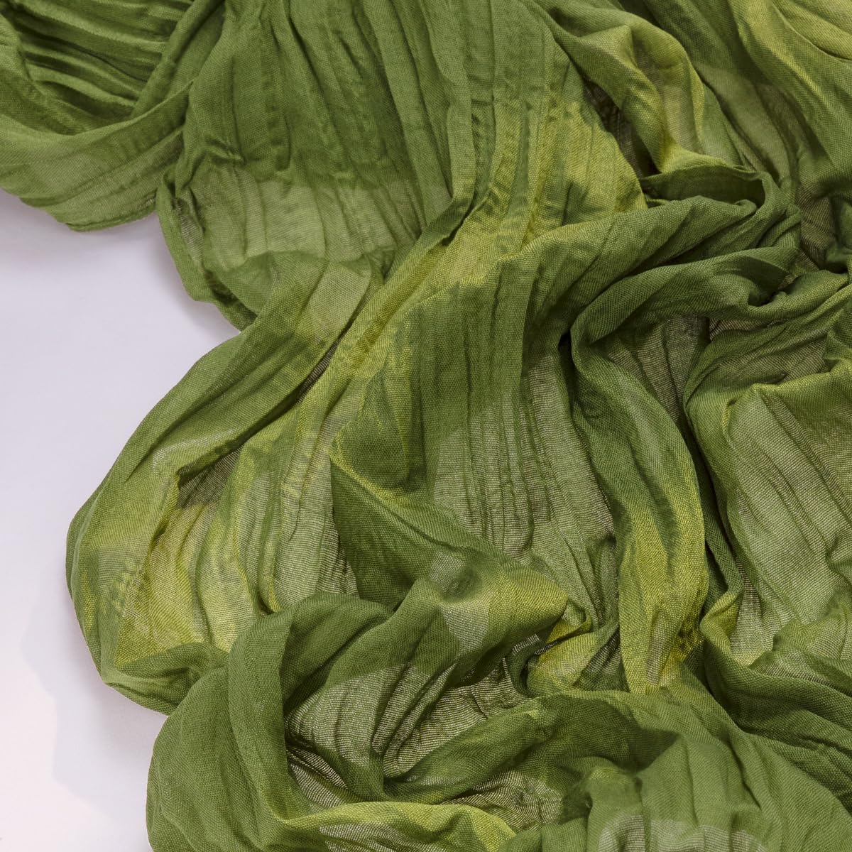 Socomi Olive Green Fall Thanksgiving Cheesecloth Table Runner Boho Rustic Gauze 120 inch 10FT Cheese Cloth Runner for Wedding Party Baby Shower Birthday Home Decor Holiday Decorations