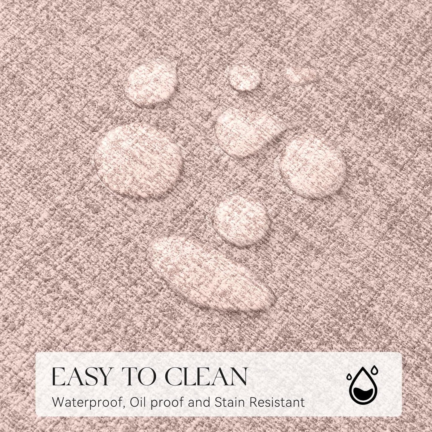MOSAYT Faux Leather Placemats Set of 8, Heat Resistant Vinyl Place Mats with Coasters, Wipeable Washable Waterproof Oil Proof Table Mats for Kitchen Dining Indoor Outdoor, 12" x 18", Pink