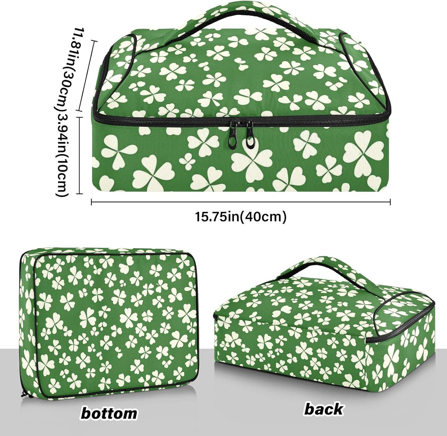 Casserole Carriers for Hot or Cold Food Reusable Casserole Dish Carrier Insulated Thermal Large Capacity Durable Perfect for Party Camping Family Gatherings Yellow Fish