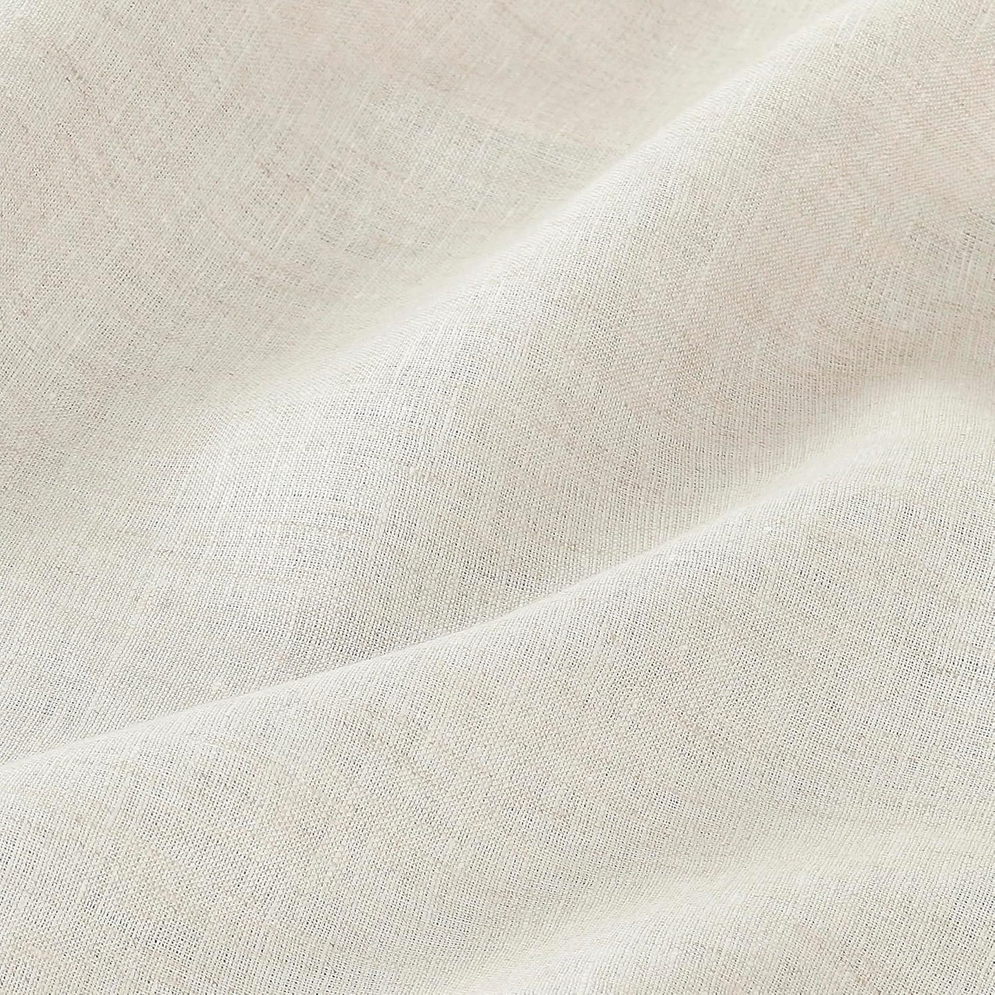 D'Moksha Homes Linen Tablecloth 60 x 120 Inch - 100% Pure Linen Light Natural Table Cloth for Rectangle Tables - Machine Washable Cloth Tablecloth for Fall, Autumn and Halloween