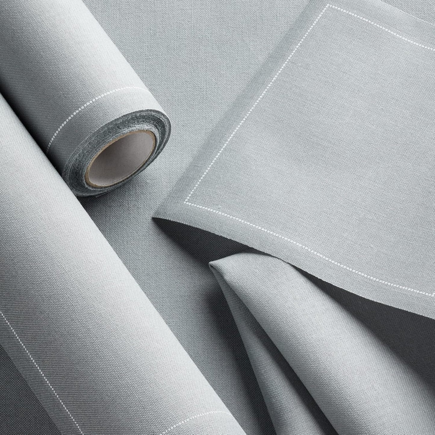 Cotton Cocktail Napkin - 4.3 x 4.3 in - 50 units per roll - Grey