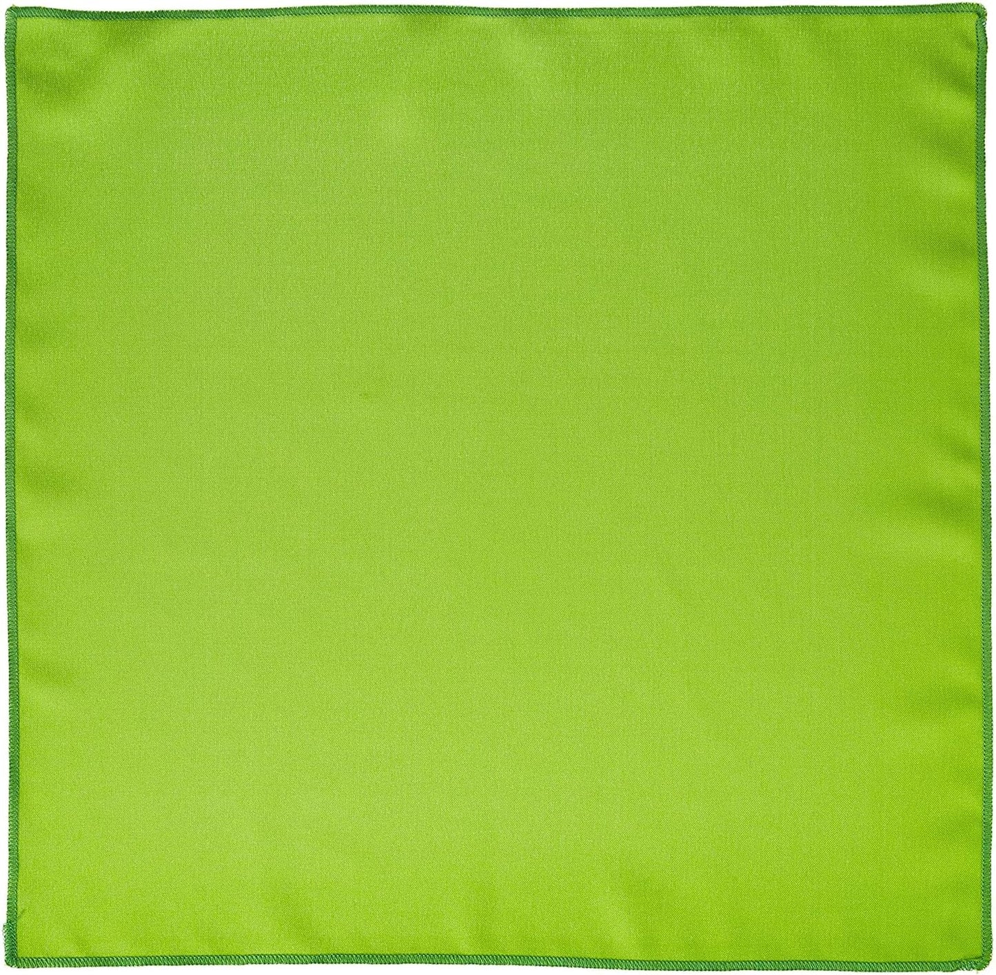 LA Linen 10-Pack Poly Poplin Napkin, Soft Cloth Napkins, Washable Reusable Napkins, Stain and Wrinkle Resistance Table Napkins for Dinner, Wedding, Parties, 18 by 18-Inch, Lime