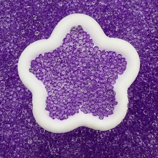 5000 pcs/Pack Wedding Table Scatter Confetti Crystals Acrylic Diamonds 6 mm Rhinestones for Wedding, Bridal Shower, Vase Beads Decorations (6mm, Light Purple)