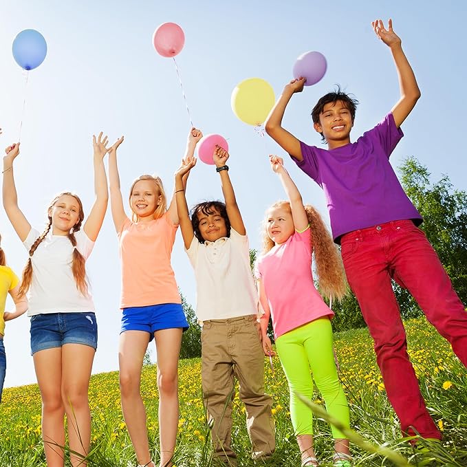 Mr. Pen- Balloons, 12 Inch, 54 Pack, Pastel Colors, Party Balloons
