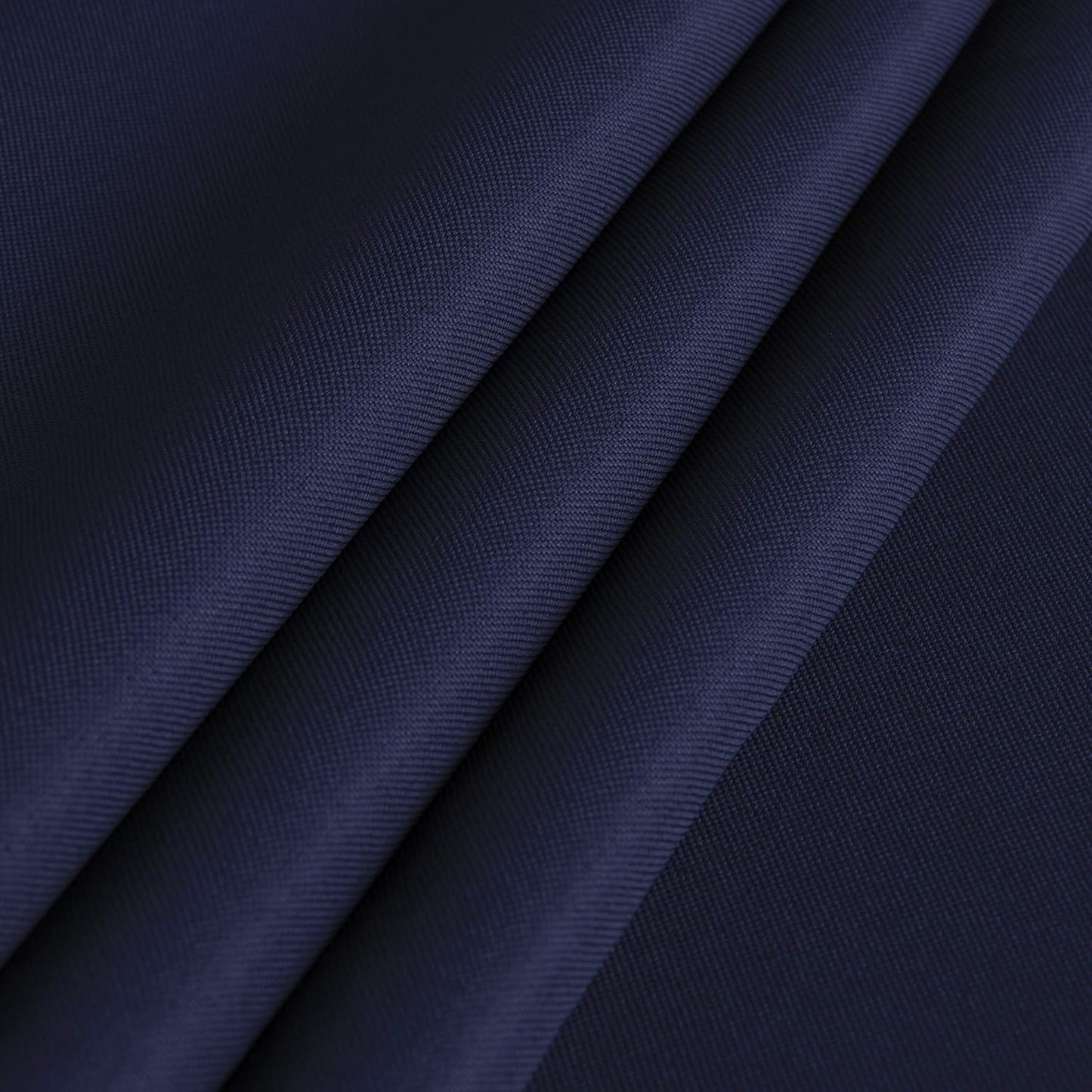 sancua Square Tablecloth - 60 x 60 Inch - Water Resistant Spill Proof Washable Polyester Table Cloth, Decorative Fabric Table Cover for Dining Tables, Buffet Parties and Camping, Navy