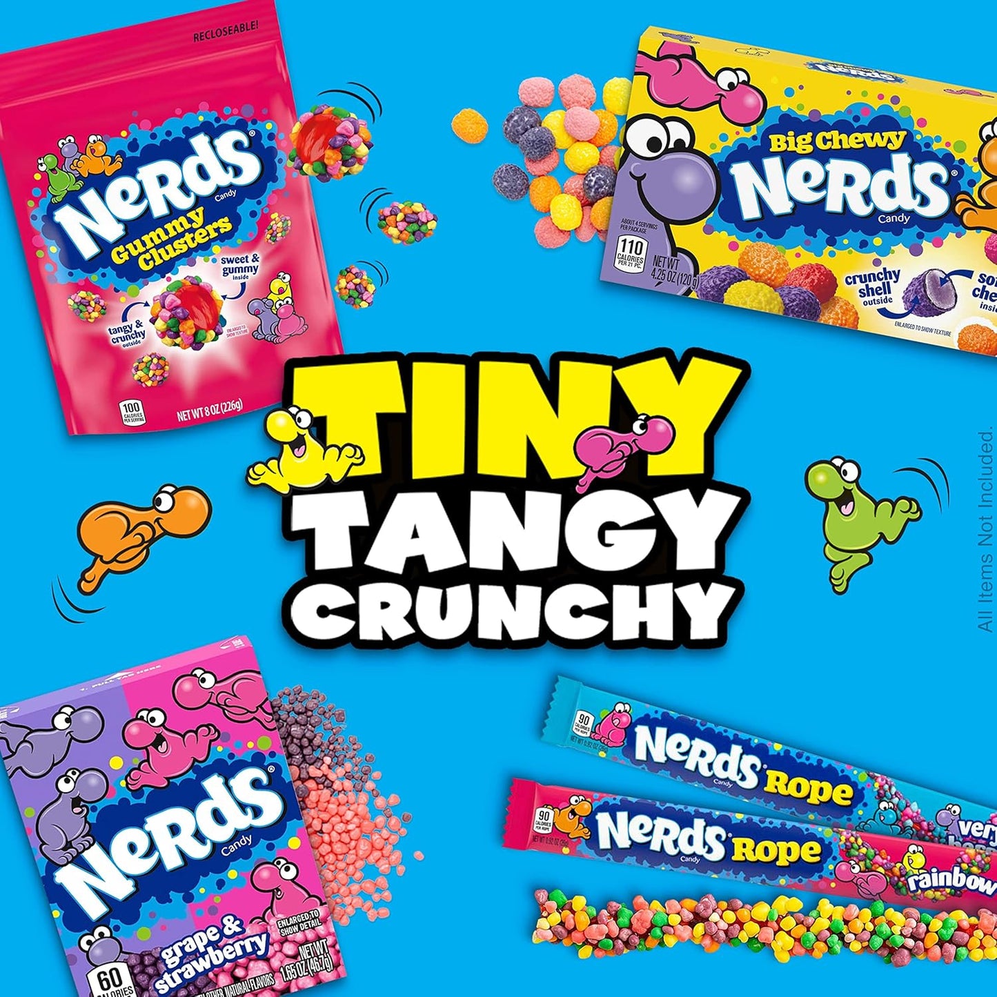 Nerds Rope Candy, Very Berry, 0.92 Ounce Ropes (Pack of 24)