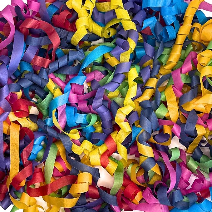 Confetti Sky [6 Pack] 12 Inch Confetti Cannons | Multicolor Streamers Poppers for Wedding Celebration, Birthday Party, Pranks, Graduation, Christmas Eve and New Year Celebration