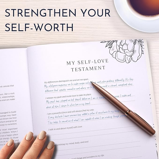 RYVE Adult Coloring Book for Women – Affirmations & Mindfulness Coloring Book for Adults Relaxation, Self Love Coloring Books for Women, Self Love Gifts, Positive Affirmations, Affirmation Gifts