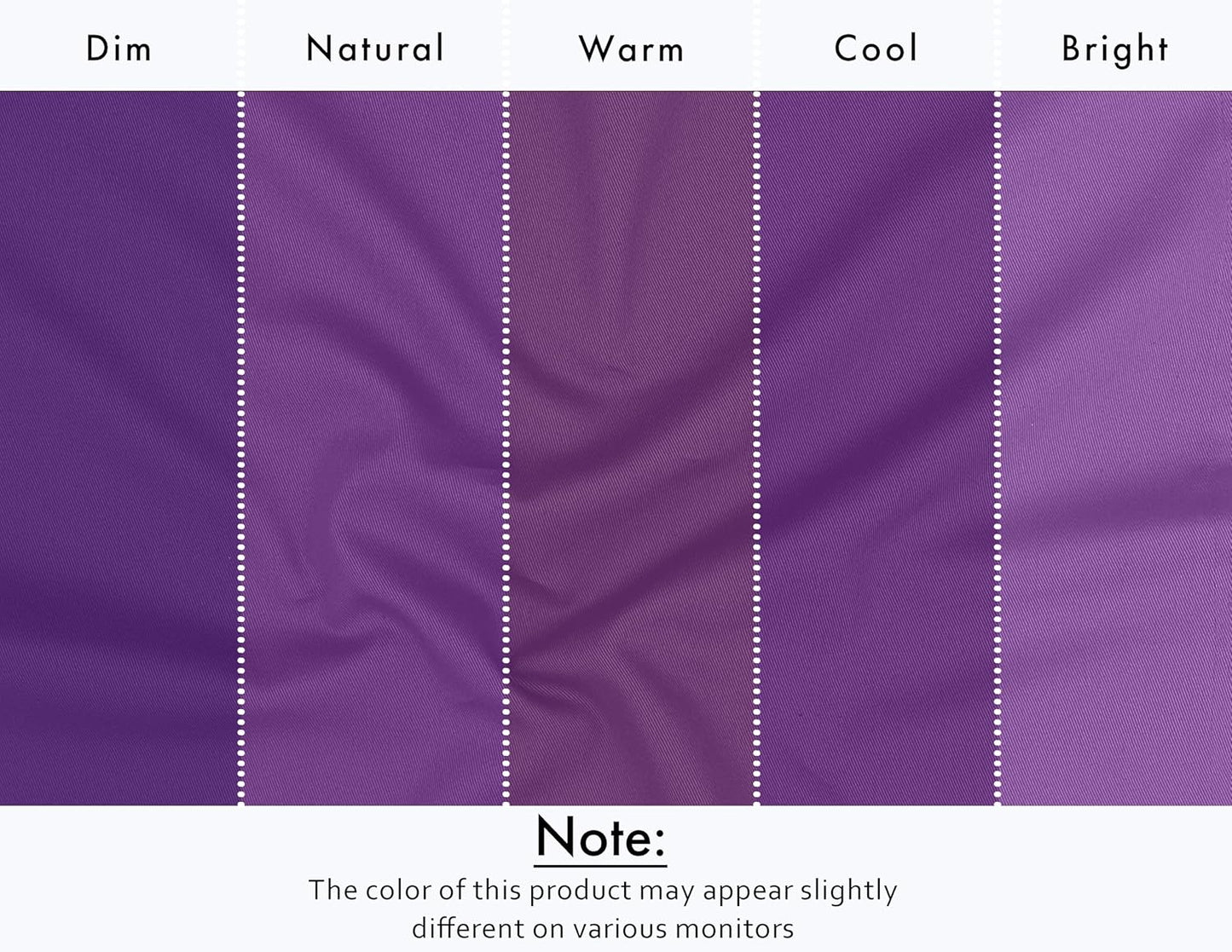 Ruvanti Cloth Napkins Set of 6, 18x18 Inches Napkins Cloth Washable, Soft, Durable, Absorbent, Cotton Blend. Table Dinner Napkins Cloth for Hotel, Lunch, Restaurant, Wedding Parties - Purple