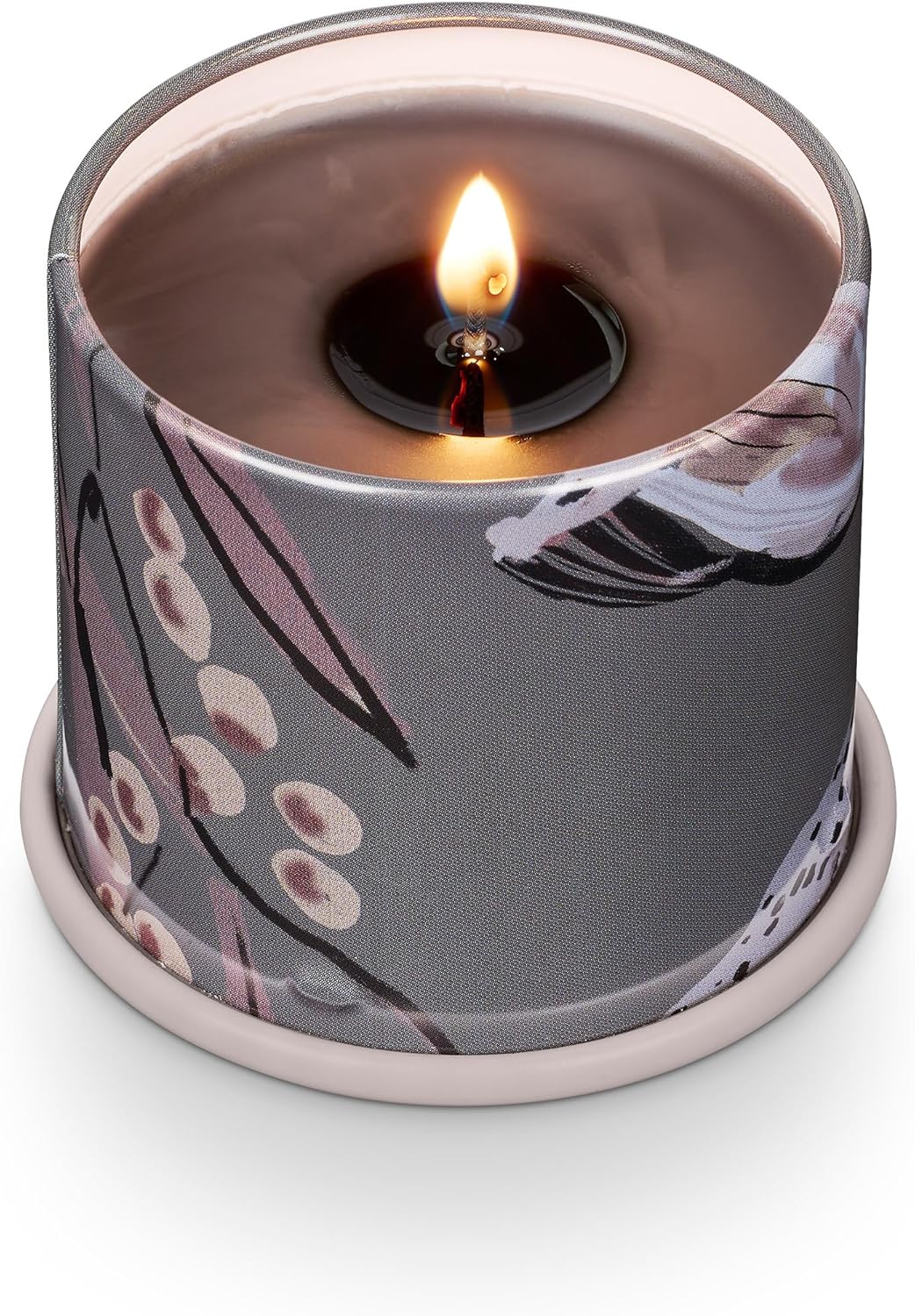 ILLUME Demi Vanity Tin Candle, Woodfire