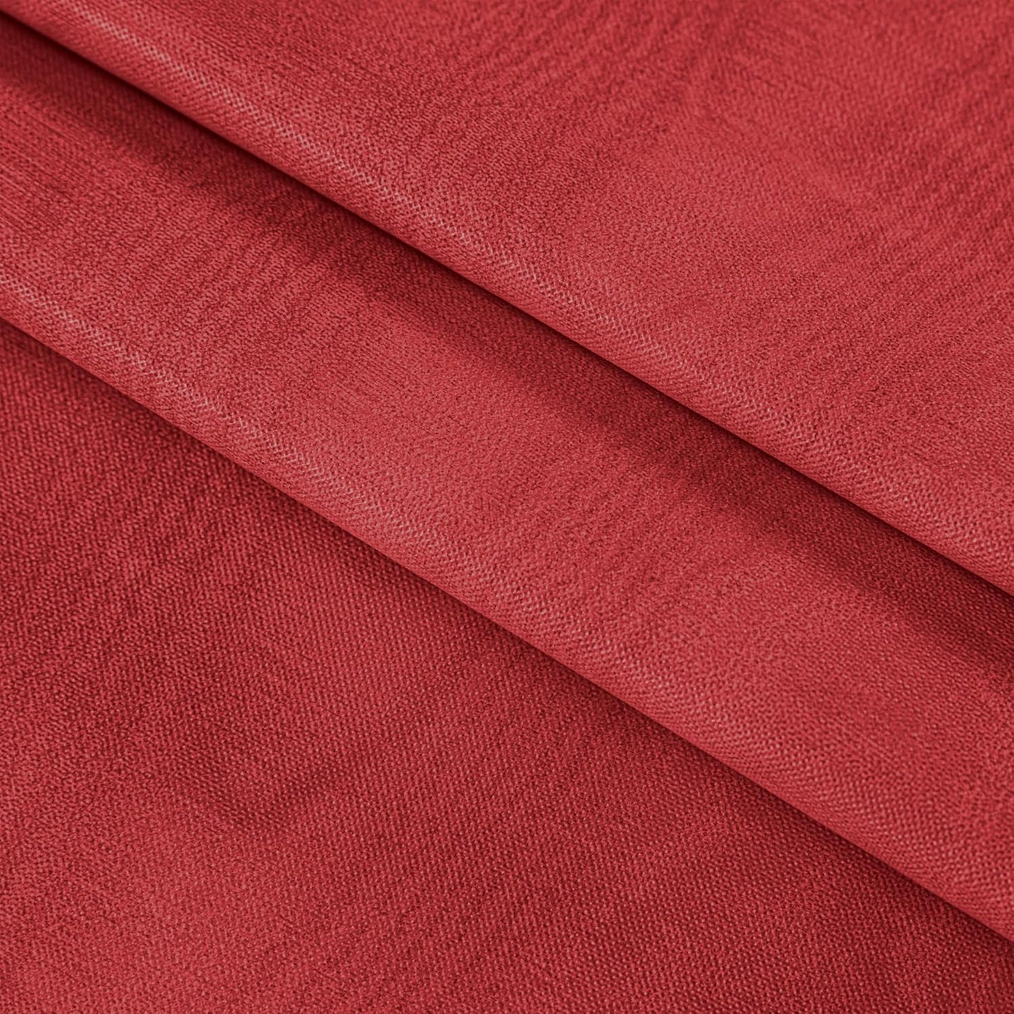 Newbridge Vinyl Flannel Backed Tablecloth, 60 x 84 Inch Oval, Red Moire Wavy Solid Design, Heavyweight Indoor Outdoor Waterproof Table Cover, Easy Care Wipe Clean